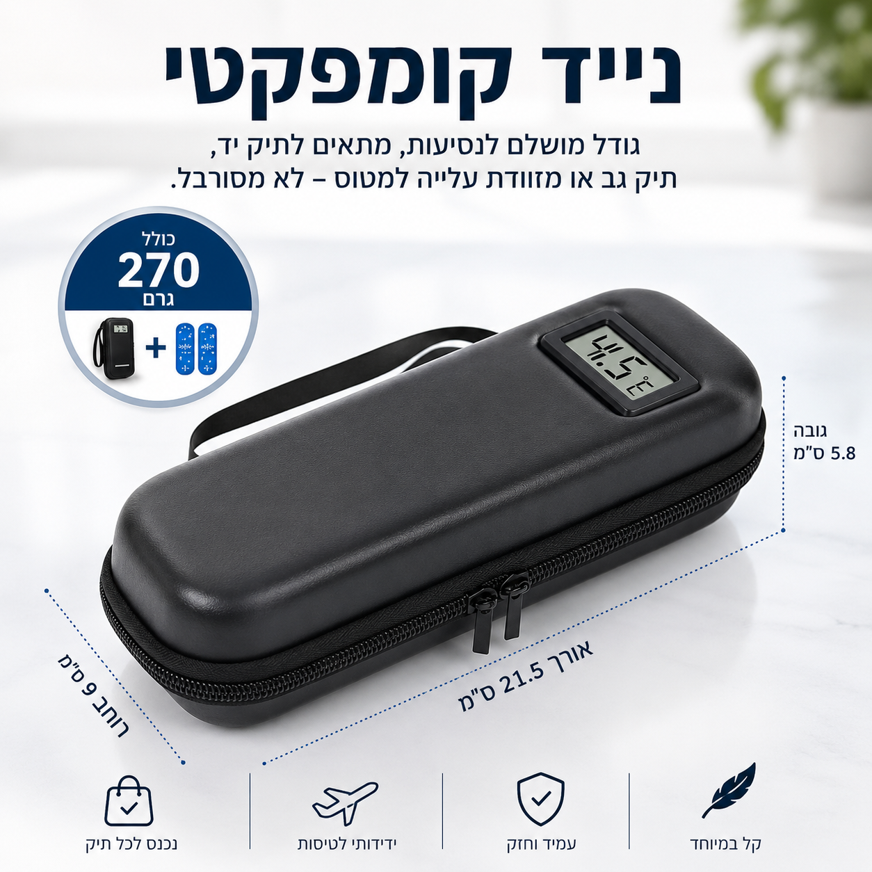 MediGuard™ - Умная сумка-холодильник для лекарств