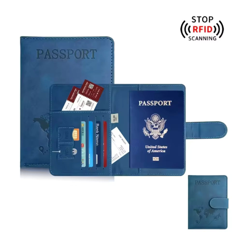 MediGuard TravelDoc™ - נרתיק דרכון עם הגנת RFID